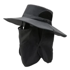 Sun Hat Bucket Hat Fishing Hat Hat UV Sun Protection Sunscreen UV Protection Summer Spring Wide Brim with Face Cover & Neck Flap Men's Women's Fishing Activity