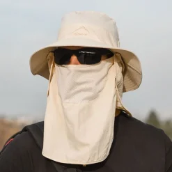 Sun Hat Bucket Hat Hat with Neck Face Flap Cover Packable Anti-Mosquito Summer Spring Wide Brim