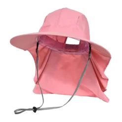 Sun Hat Fishing Hat Hiking Hat Hat Portable UV Sun Protection UPF50+ Summer Wide Brim with Neck Flap Women's Fishing Activity