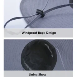 Sun Hat Fishing Hat Hiking Hat Hat UV Sun Protection Quick Dry Lightweight Summer Spring Wide Brim Men's Women's Fishing Activity