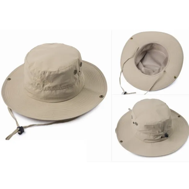 Sun Hat Fishing Hat Hiking Hat Hat Portable UV Sun Protection Sunscreen Summer Spring Autumn / Fall Wide Brim Men's Women's Camping / Hiking Activity