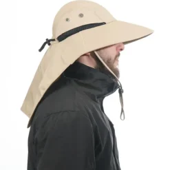 Sun Hat Fishing Hat Hiking Hat Hat UV Sun Protection Sunscreen Anti-Mosquito Summer Spring Wide Brim with Neck Flap Men's Women's Fishing Activity