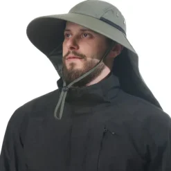 Sun Hat Fishing Hat Hiking Hat Hat UV Sun Protection Sunscreen Anti-Mosquito Summer Spring Wide Brim with Neck Flap Men's Women's Fishing Activity