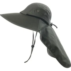 Sun Hat Fishing Hat Hiking Hat Hat UV Sun Protection Sunscreen Anti-Mosquito Summer Spring Wide Brim with Neck Flap Men's Women's Fishing Activity