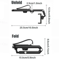 Sun Visor Cell Phone Holder 360° Rotatable Multifunctional Sunvisor Hanging Clip Bracket Cell Phone Mount For 7 Inch Telephone