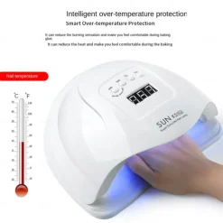 SUN X5 Plus/Max Super Power UV LED Nail Light Dry Finger Glue Nail Polish Curing Light Portable Dryer Nail Beauty Salon Home