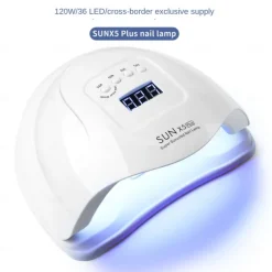 SUN X5 Plus/Max Super Power UV LED Nail Light Dry Finger Glue Nail Polish Curing Light Portable Dryer Nail Beauty Salon Home