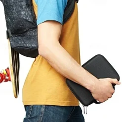 Super Anti-shock Portable Medium Storage Bag for GoPro and Other Sports Action Camera - Black