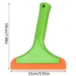 Super Flexible Silicone Squeegee Auto Water Blade Water Wiper Shower Squeegee Long Handle for Car Windshield Window