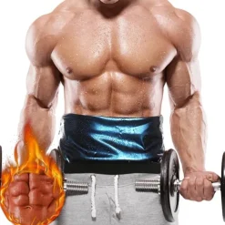 Sweat Waist Trainer Body Shaper Shapewear Training Men's Women's Fitness Gym Workout Running Jogging Winter