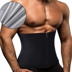 Sweat Waist Trainer Sauna Belt Sweat Shapewear Sports PU(Polyurethane) Home Workout Fitness Gym Workout Weight Loss Hot Sweat Fat Burning For Women's Waist Home Outfits