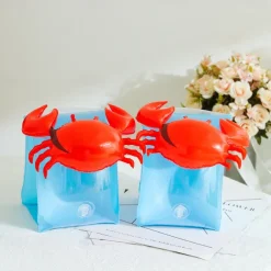 Swim Arm Floaties for Kids Inflatable Swim Armbands Swim Floater Sleeves Swimming Arm Float Rings for Toddler Boys Girls