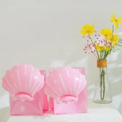 Swim Arm Floaties for Kids Inflatable Swim Armbands Swim Floater Sleeves Swimming Arm Float Rings for Toddler Boys Girls