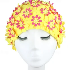 Swim Cap for Adults Nylon Breathability Stretchy Comfortable Swimming Surfing