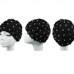 Swim Cap for Adults Nylon Breathability Stretchy Comfortable Swimming Surfing