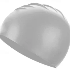 Swim Cap for Adults Silicone Breathability Stretchy Comfortable Swimming Surfing