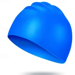 Swim Cap for Adults Silicone Breathability Stretchy Comfortable Swimming Surfing