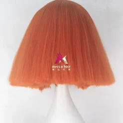 Synthetic Wig lady gaga Straight Bob Wig Short Dark Brown Silver grey Dark Blonde Pink Green Synthetic Hair 12 inch Women's Comfy Fluffy Red Pink Carnival Wigs