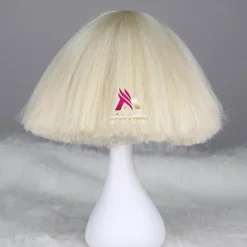 Synthetic Wig lady gaga Straight Bob Wig Short Dark Brown Silver grey Dark Blonde Pink Green Synthetic Hair 12 inch Women's Comfy Fluffy Red Pink Carnival Wigs