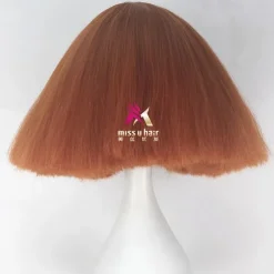 Synthetic Wig lady gaga Straight Bob Wig Short Dark Brown Silver grey Dark Blonde Pink Green Synthetic Hair 12 inch Women's Comfy Fluffy Red Pink Carnival Wigs