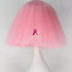 Synthetic Wig lady gaga Straight Bob Wig Short Dark Brown Silver grey Dark Blonde Pink Green Synthetic Hair 12 inch Women's Comfy Fluffy Red Pink Carnival Wigs