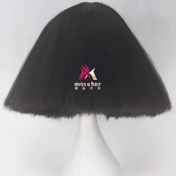 Synthetic Wig lady gaga Straight Bob Wig Short Dark Brown Silver grey Dark Blonde Pink Green Synthetic Hair 12 inch Women's Comfy Fluffy Red Pink Carnival Wigs