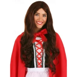 Synthetic Wig Natural Wave Middle Part Wig Long Dark Brown Synthetic Hair Women's Blonde Halloween Cosplay Party Wigs