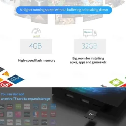 T95 Smart Tv Box Android 10 Support 6K 30FPS YouTube Google Play Google Voice Assistant LEMFO 2.4g & 5g Wifi Bluetooth 6k 16g 32gb 64gb 4k Quad Core Set-Top Box Media Player