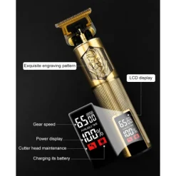 T9 USB Electric Hair Cutting Machine Professional Man Shaver Trimmer New Rechargeable Beard Trimmer Barber Hair Cutting Tools