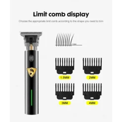 T9 USB Electric Hair Cutting Machine Professional Man Shaver Trimmer New Rechargeable Beard Trimmer Barber Hair Cutting Tools
