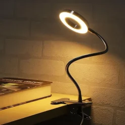 Table Lamp / Desk Lamp / Reading Light Adjustable / Dimmable Modern Contemporary USB Powered For Bedroom / Office Black / CE Certified