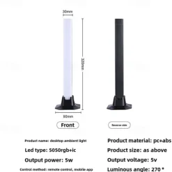 Table Lamp Ambient Lamps For Living Room / Indoor Plastic USB