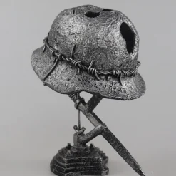 Table Lamp Desk Lamp Military Helmet Home Decor Loft Style Decoration Steampunk Vintage Style