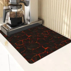 Table Mat Draining Mat Bar Heat iInsulation Non-slip Mat Household Kitchen Utensils Drying Mat