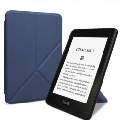 Tablet Case Cover For Amazon Kindle Paperwhite 6.8'' 11th Paperwhite 6'' 10th Kindle Oasis 7.0-in Kindle 6.0-in 2021 2020 with Stand Holder Smart Auto Wake / Sleep Dustproof Solid Colored Canvas