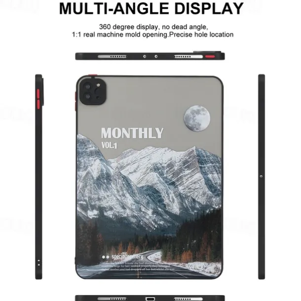 Tablet Case Cover For Apple iPad Air 11"(2024) iPad Air 13"(2024) iPad Pro 11"(2024) iPad Pro 13"(2024) iPad 10th 10.9'' iPad Air 5th 4th 10.9" ipad 9th 8th 7th Generation 10.2 inch iPad mini 6th