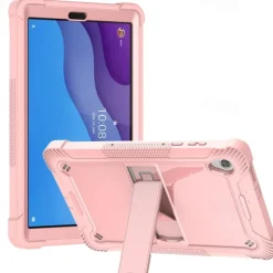 Tablet Case Cover For Lenovo Tab M10 HD FHD Plus 2nd Generation 10.3" 10.1 inch TB-X306/X606 Armor Defender Rugged Protective with Stand Full Body Protective Solid Colored PC Silicone