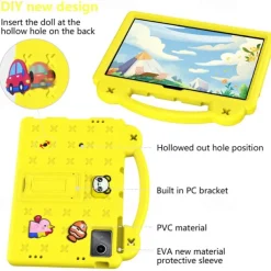 Tablet Case Cover For Lenovo M8 4th Gen TB300FU M10 Plus 3rd Gen 10.6