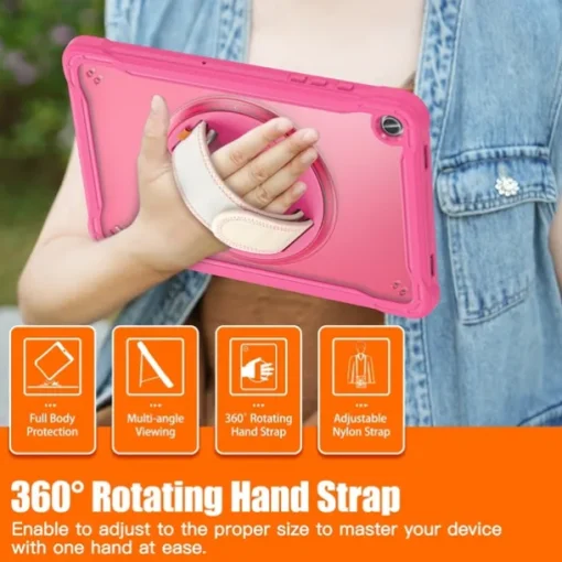 Tablet Case Cover For Samsung Galaxy Tab A9 8.7" A9 Plus 11" Portable Handle Pencil Holder Armor TPU PC