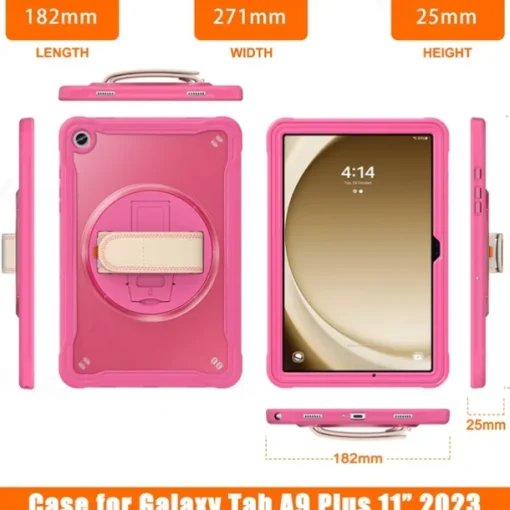 Tablet Case Cover For Samsung Galaxy Tab A9 8.7" A9 Plus 11" Portable Handle Pencil Holder Armor TPU PC