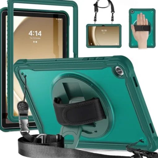 Tablet Case Cover For Samsung Galaxy Tab A9 8.7" A9 Plus 11" Portable Handle Pencil Holder Armor TPU PC