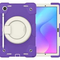 Tablet Case Cover For Samsung Galaxy Tab A8 10.5'' 2022 2021 Portable Handle with Stand Holder Armor PC Silicone For Kids