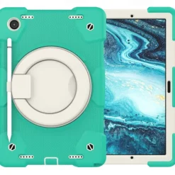 Tablet Case Cover For Samsung Galaxy Tab A8 10.5'' 2022 2021 Portable Handle with Stand Holder Armor PC Silicone For Kids