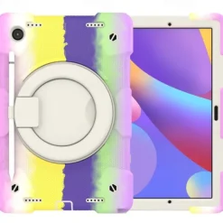 Tablet Case Cover For Samsung Galaxy Tab A8 10.5'' 2022 2021 Portable Handle with Stand Holder Armor PC Silicone For Kids