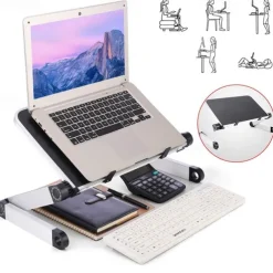 Tablet Stand Portable Rotatable Foldable Phone Holder for Home Desk Bedside Compatible with iPad Laptop Phone Accessory