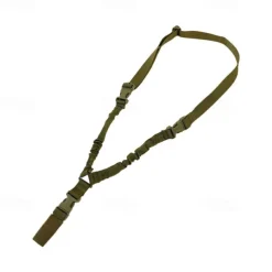 Tactical One Single Point Sling Strap Bungee Rifle Gun Sling with QD Buckle
