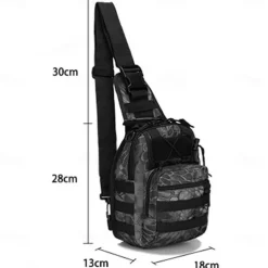 Tactical Sling Shoulder Bag Backpack Army Camping Hiking Bag Outdoor Sports Chest Travel Bag