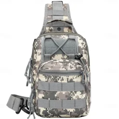 Tactical Sling Shoulder Bag Backpack Army Camping Hiking Bag Outdoor Sports Chest Travel Bag