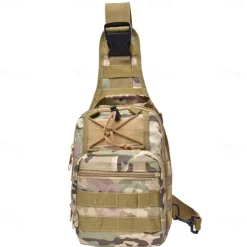 Tactical Sling Shoulder Bag Backpack Army Camping Hiking Bag Outdoor Sports Chest Travel Bag