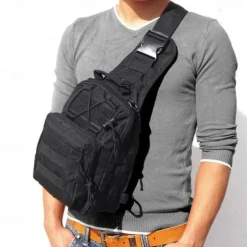 Tactical Sling Shoulder Bag Backpack Army Camping Hiking Bag Outdoor Sports Chest Travel Bag